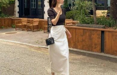 Gợi ý loạt cách mix chân váy sáng màu chuẩn đẹp và trẻ trung